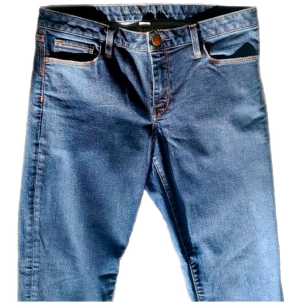 Banana Republic Skinny Dark Wash Jeans 